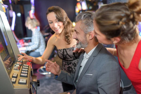 Foto de uma cena de casino — Fotografia de Stock