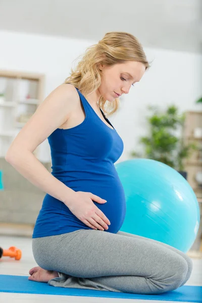 Gravidanza Riposo Persone Concetto Aspettativa — Foto Stock