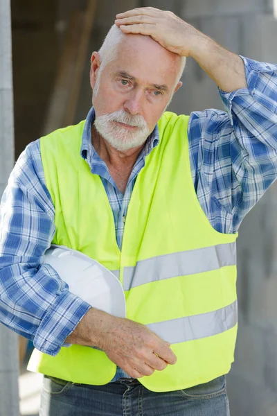 Ingénieur Senior Fatigué — Photo