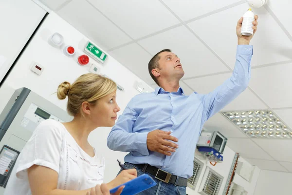 Fire Alarm Fire Sounds Alarm — Stock Photo, Image