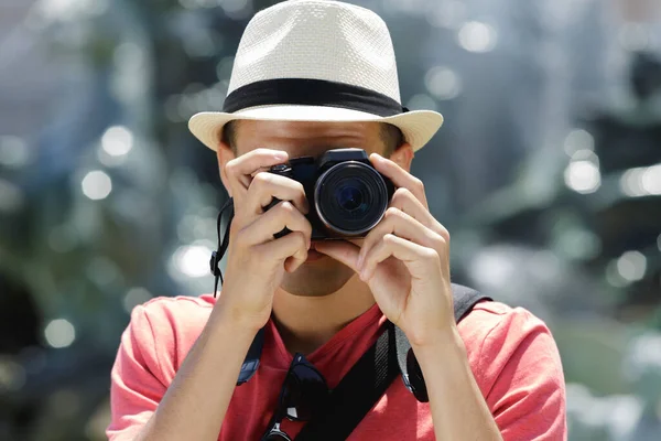 Foto Homem Taing Imagem — Fotografia de Stock