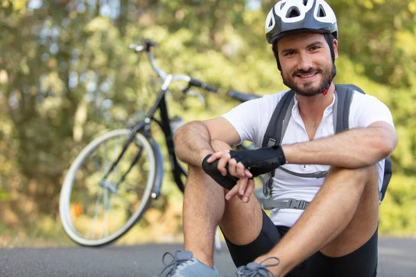 Pocos Minutos Descanso Antes Continuar — Foto de Stock