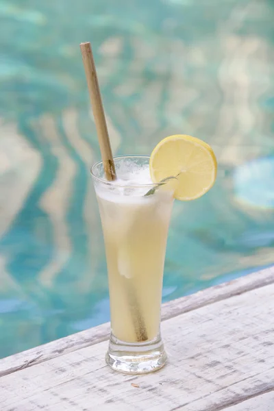 Καλοκαίρι Υγιεινό Ποτό Έννοια Λεμονάδα — Φωτογραφία Αρχείου