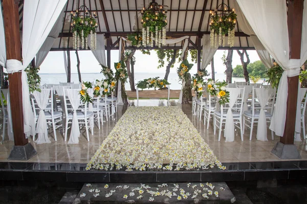 Romantische Hochzeit Pavillon — Stockfoto