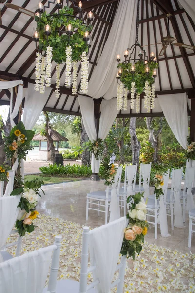 Romantische Hochzeit Pavillon — Stockfoto