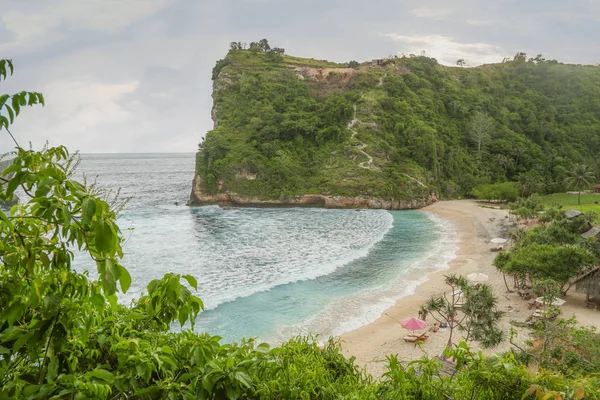 Nusa Penida Beach Hiçbir Insan — Stok fotoğraf