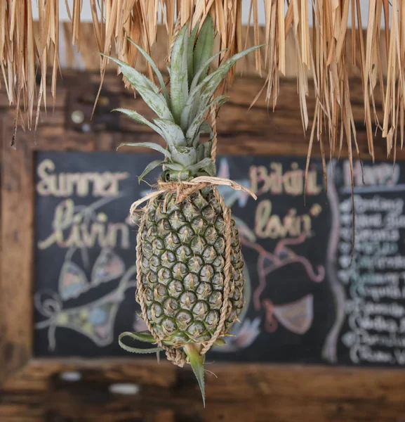 Pineapple in juice bar