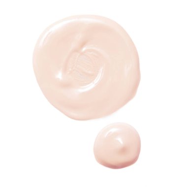 Sıvı makyaj Vakıflar/allık beyaz arka plan üzerinde