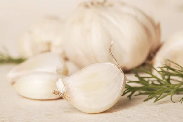 Nahaufnahme Von Knoblauch — Stockfoto