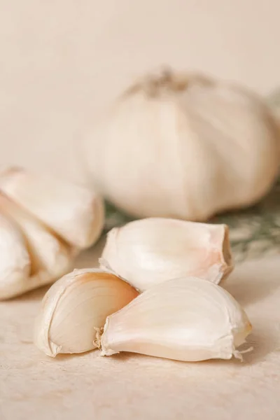 Nahaufnahme Von Knoblauch — Stockfoto