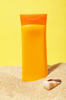 Boş Güneş Losyonu konteyner, tatil sırasında cilt koruma