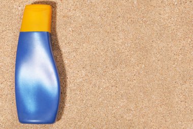 Boş Güneş Losyonu konteyner, tatil sırasında cilt koruma