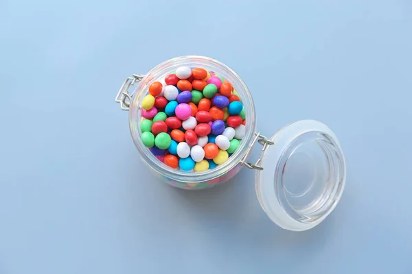 Colorful Candies Jar — Stock Photo, Image