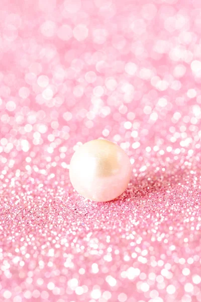 Pearl Pink Festive Background — Stock Photo, Image