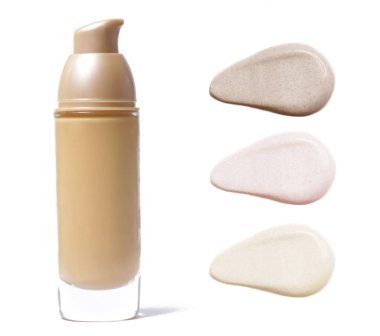 Vakfı konteyner sıvı makyaj örnekleri ile