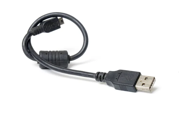 Kabel Connector Micro Usb Till Usb — Stockfoto