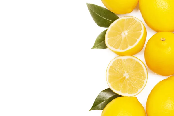 Lemon Studio Image White — Stock Photo, Image