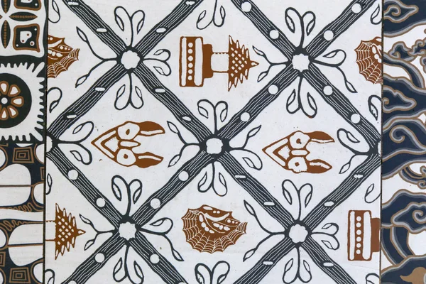 Decorative Retro Porcelain Tiles — Stock Photo, Image