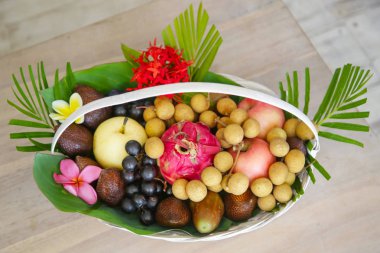 Meyve sepeti - tropik Diyet