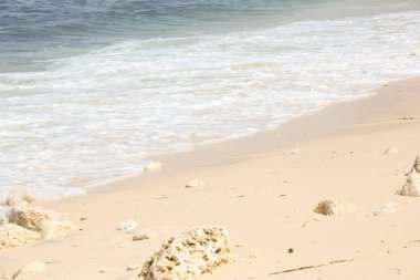 Güzel gizli plaj, hiçbir insan