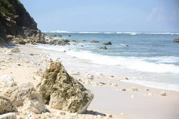 Kép Gyönyörű Homokos Strand — Stock Fotó