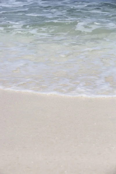 Bella Spiaggia Sabbia Nessuna Gente — Foto Stock