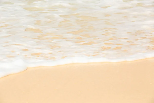 Pięknej Piaszczystej Plaży Ludzie — Zdjęcie stockowe