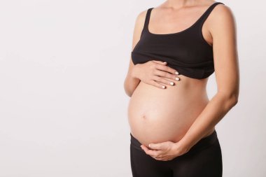 Hamile kadın göbek - studio vurdu