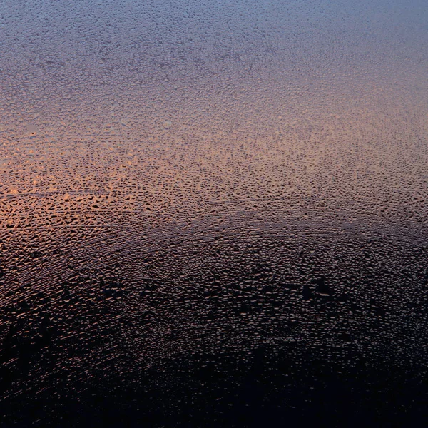 Abstrakter Hintergrund Riantdrops Auf Dem Fensterglas — Stockfoto