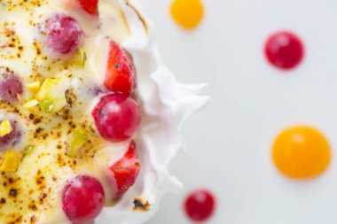 Lezzetli tatlı tabağı