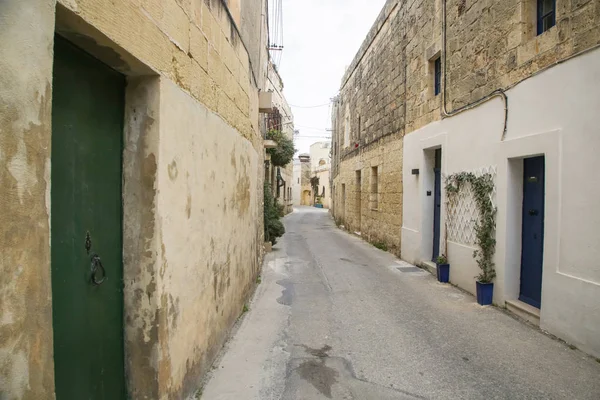 Πρόσοψη Κτιρίου Street View Ρετρό Στυλ — Φωτογραφία Αρχείου