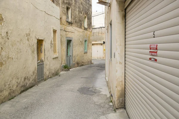 Πρόσοψη Κτιρίου Street View Ρετρό Στυλ — Φωτογραφία Αρχείου