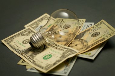 Ampul dolar faturaları ile