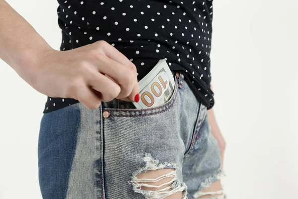 Money Pocket — Stock Photo, Image