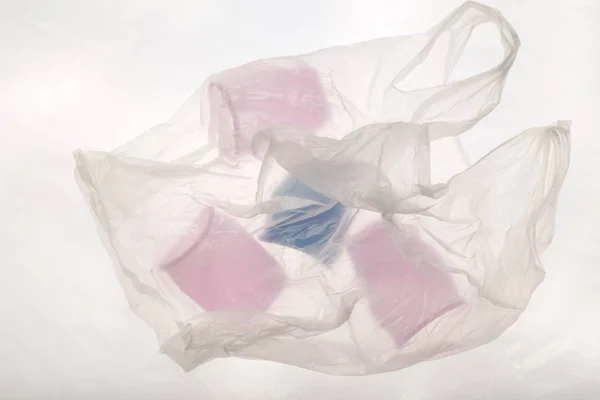 Engångsbruk Plastavfall Studio Skott Plast Föroreningar Koncept — Stockfoto