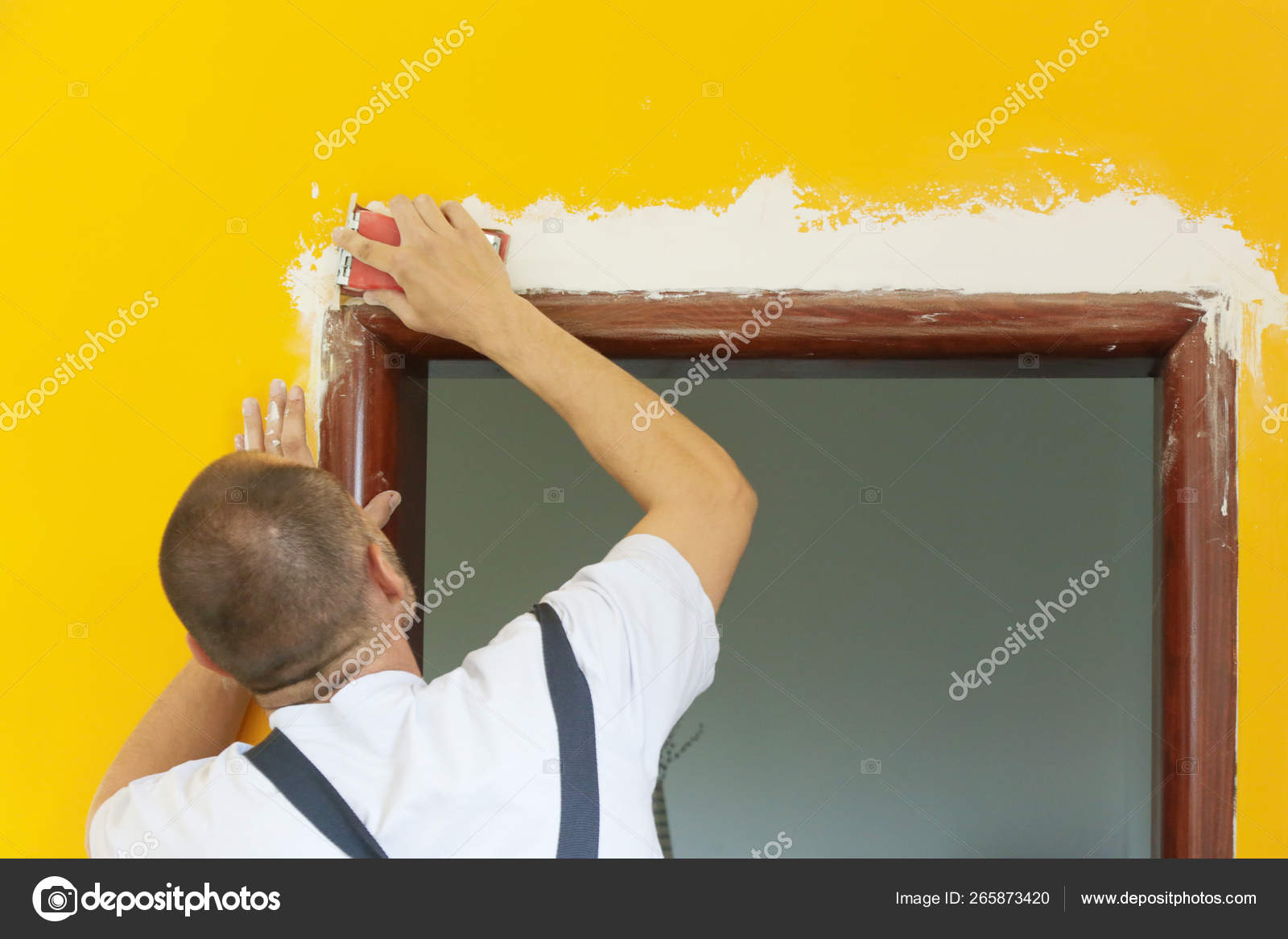 Sanding Wall Sanding Block Skim Coating Preparation Painting