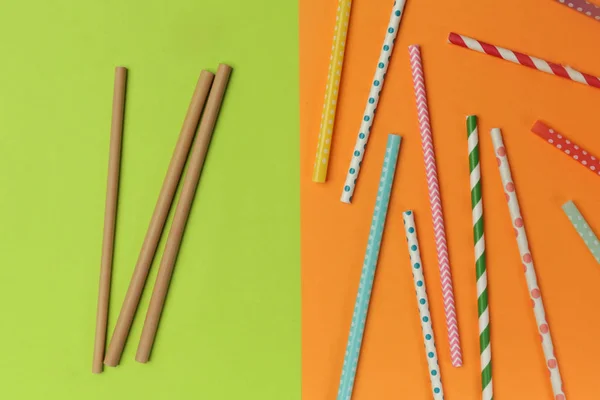 Reusable bamboo straws as an alternative for single-use plastic straws