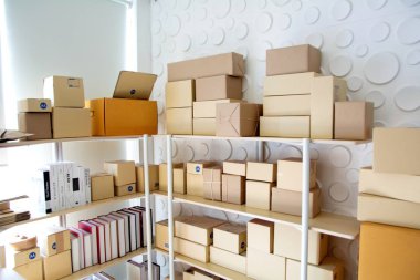 Pal üzerinde kompozit karton kutular ve dosya klasörleri kutuları grubu