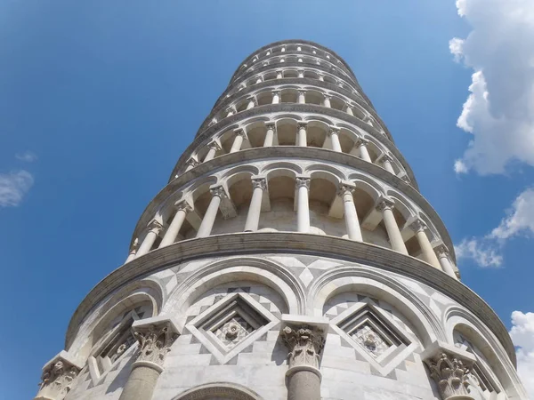 Vista Fresca Torre Piza — Foto de Stock