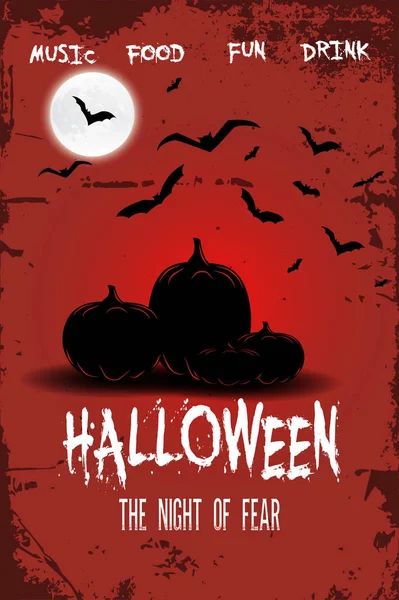 Prodej Halloween Vektor Banner Nápisem Detailní Gravírování Pozadí Dýně Čarodějnice — Stockový vektor