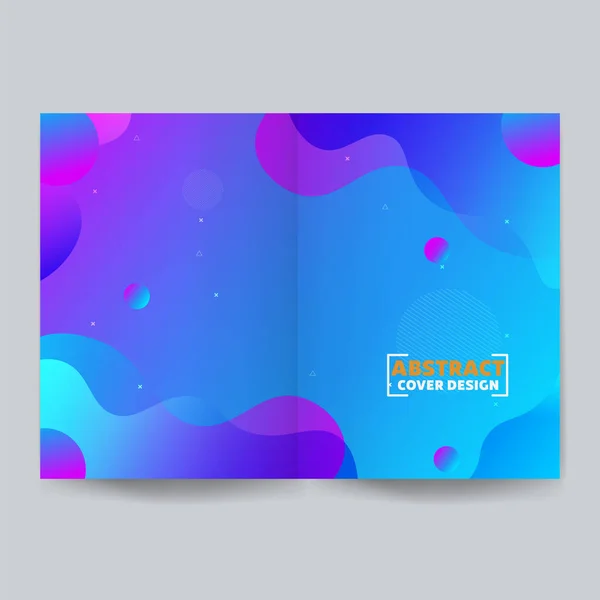 Minimalistisches Cover Design Vektor Illustration Folge — Stockvektor