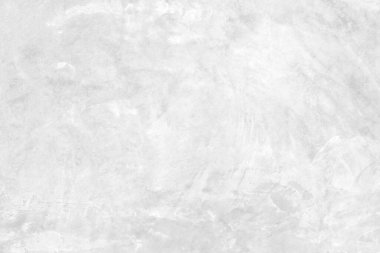 Beyaz ve gri beton duvar boyası arkaplan, Grunge çimento boya dokusu arka plan, beyaz sert beton taş duvar arkaplan, iç tasarım için kopyalama alanı, pankart, duvar kağıdı