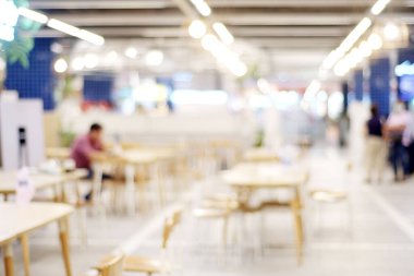 Bulanık arkaplan, bulanık kafe, soyut ışık arkaplanı olan restoran, dükkan vitrini, afiş, duvar kağıdı 