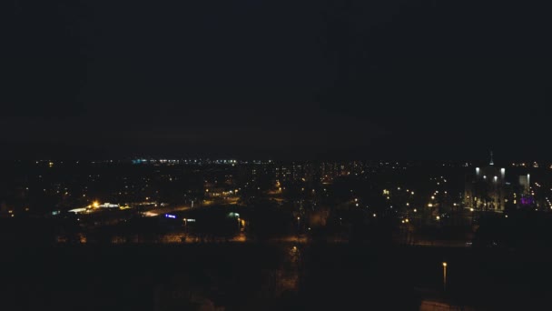 Вечір Міський Пейзаж Timelapse Ризький Район Латвії Російський Старих Будівель — стокове відео