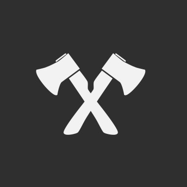 Vektör simge eksen. Eksenleri logosu. 