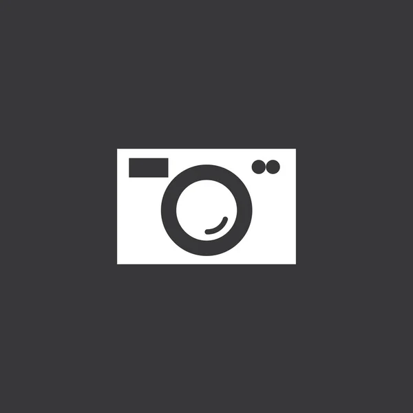 Vektorové Ikony Kamery Fotoaparát Logo — Stockový vektor