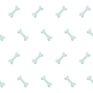 Evcil hayvan kemikleri ile Seamless modeli. Ya da çöp kemiklerinden