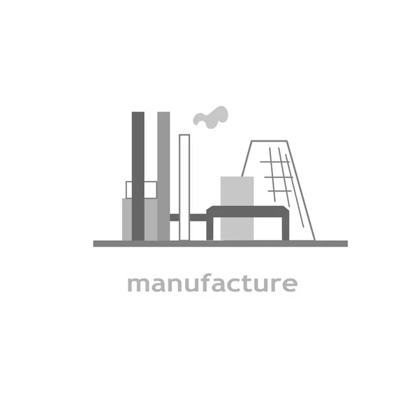 Obraz Obiektów Przemysłowych Nadaje Się Tworzenia Tożsamości Korporacyjnej Logo Reklama — Wektor stockowy