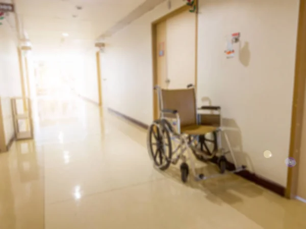 Estacionamento Cadeira Rodas Frente Quarto Hospital Acessível Para Idosos Doentes — Fotografia de Stock