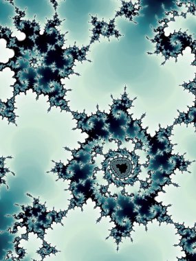Mandelbrot fraktal doku, yaratıcı grafik tasarım için dijital sanat